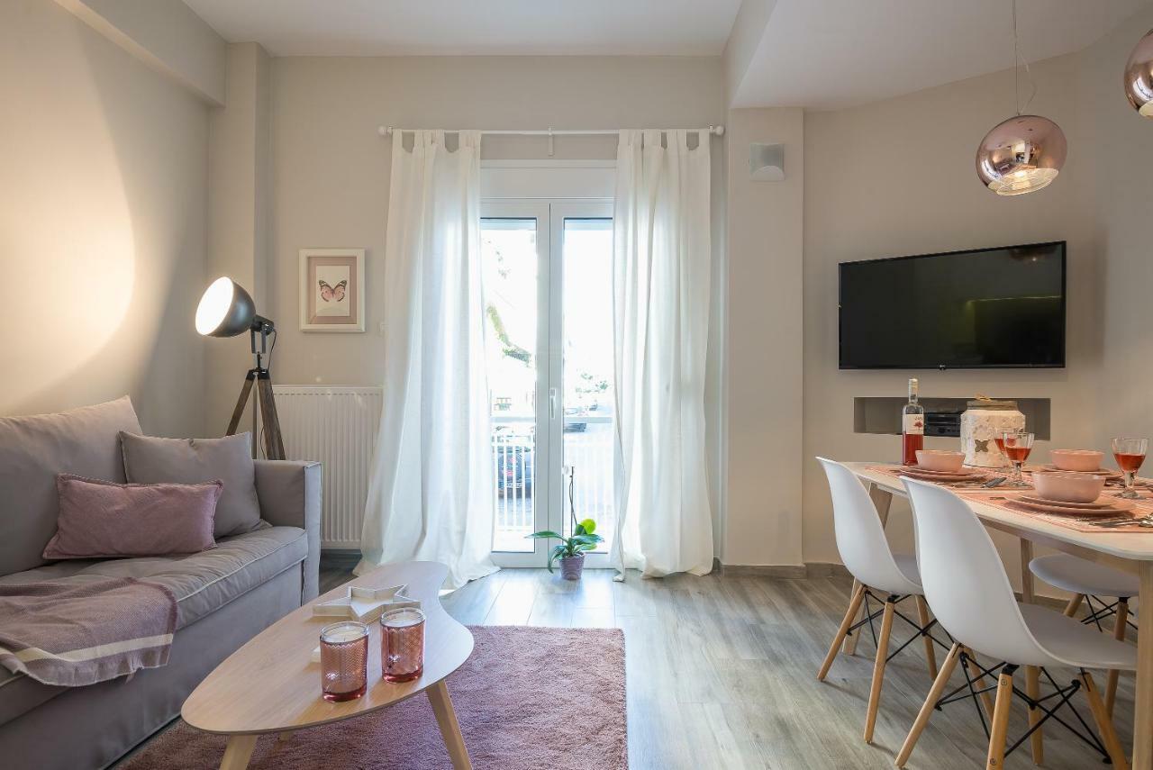 "Sunbow Earth"- Boutique New Apt In Dowtown Atény Exteriér fotografie