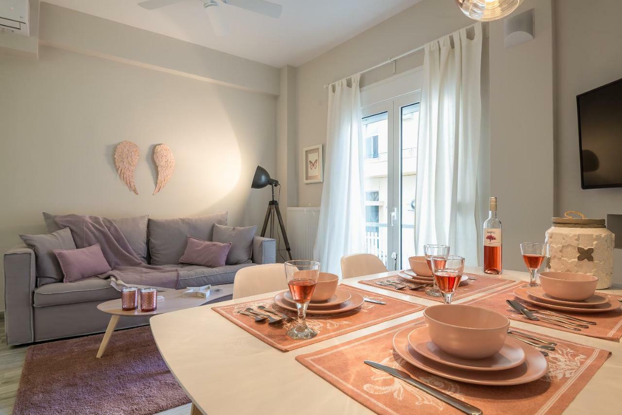 "Sunbow Earth"- Boutique New Apt In Dowtown Atény Exteriér fotografie