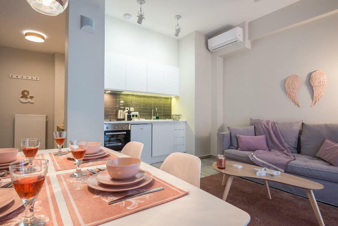 "Sunbow Earth"- Boutique New Apt In Dowtown Atény Exteriér fotografie